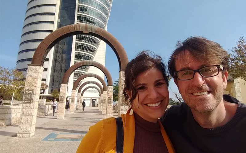 Ioram and Marcela from Sao Paulo